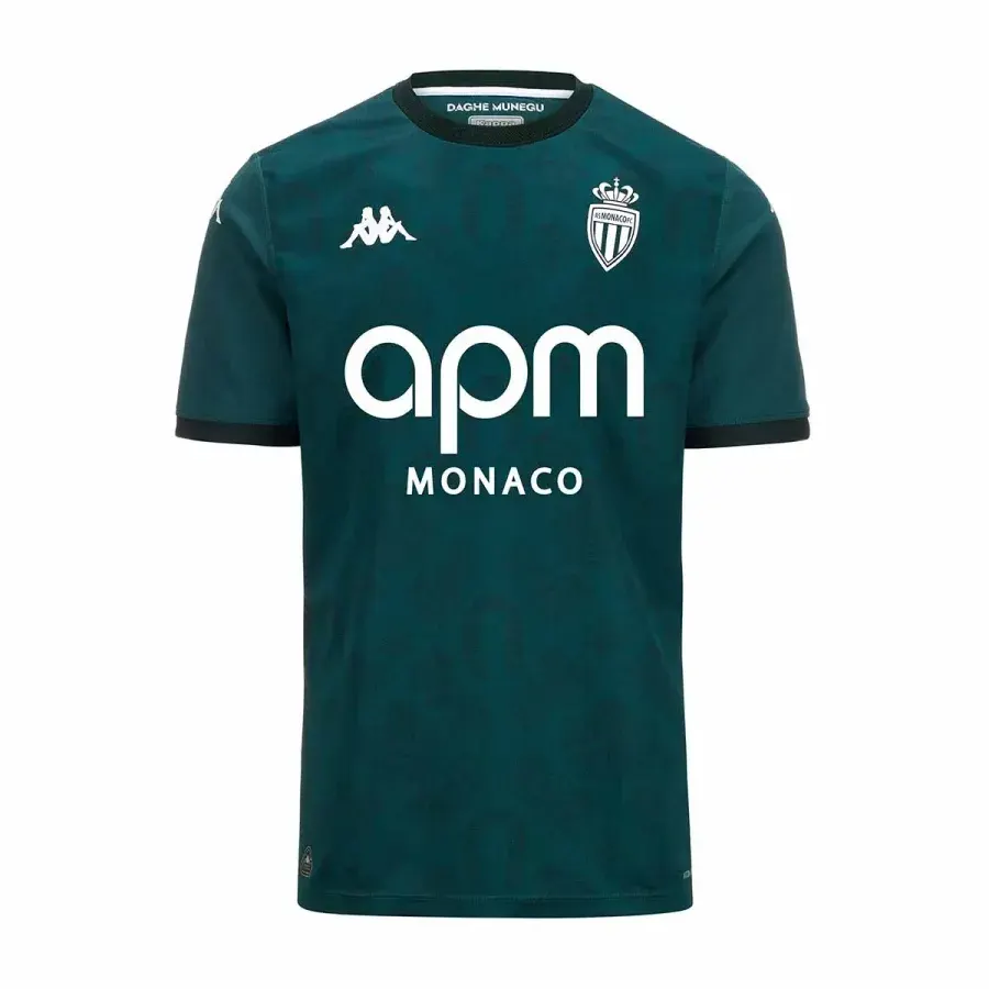 Maillot Extérieur enfant As Monaco 2024-2025 — Vert
