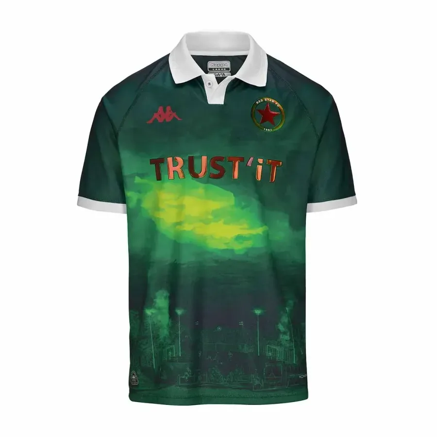 Maillot Domicile enfant Red Star 2024-2025 — Vert