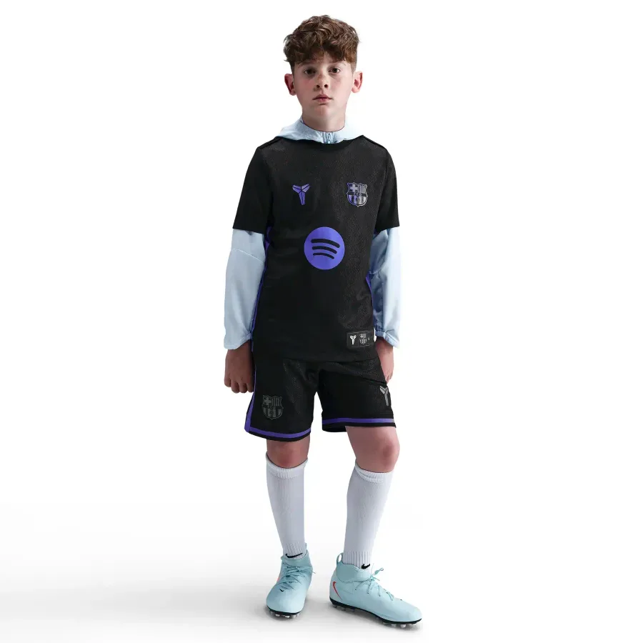 Maillot enfant Fc Barcelone 2025-2026 — Noir