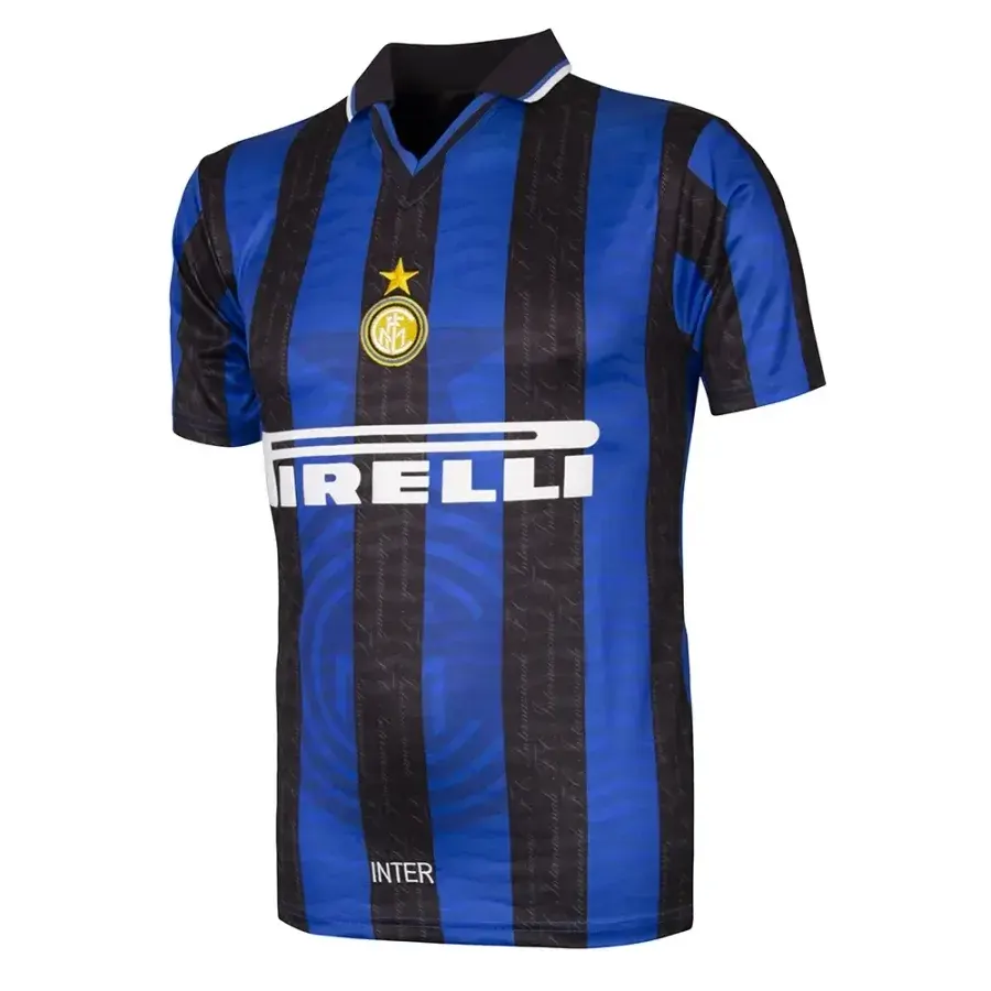 Maillot Domicile Inter Milan 1997-1998 — Bleu