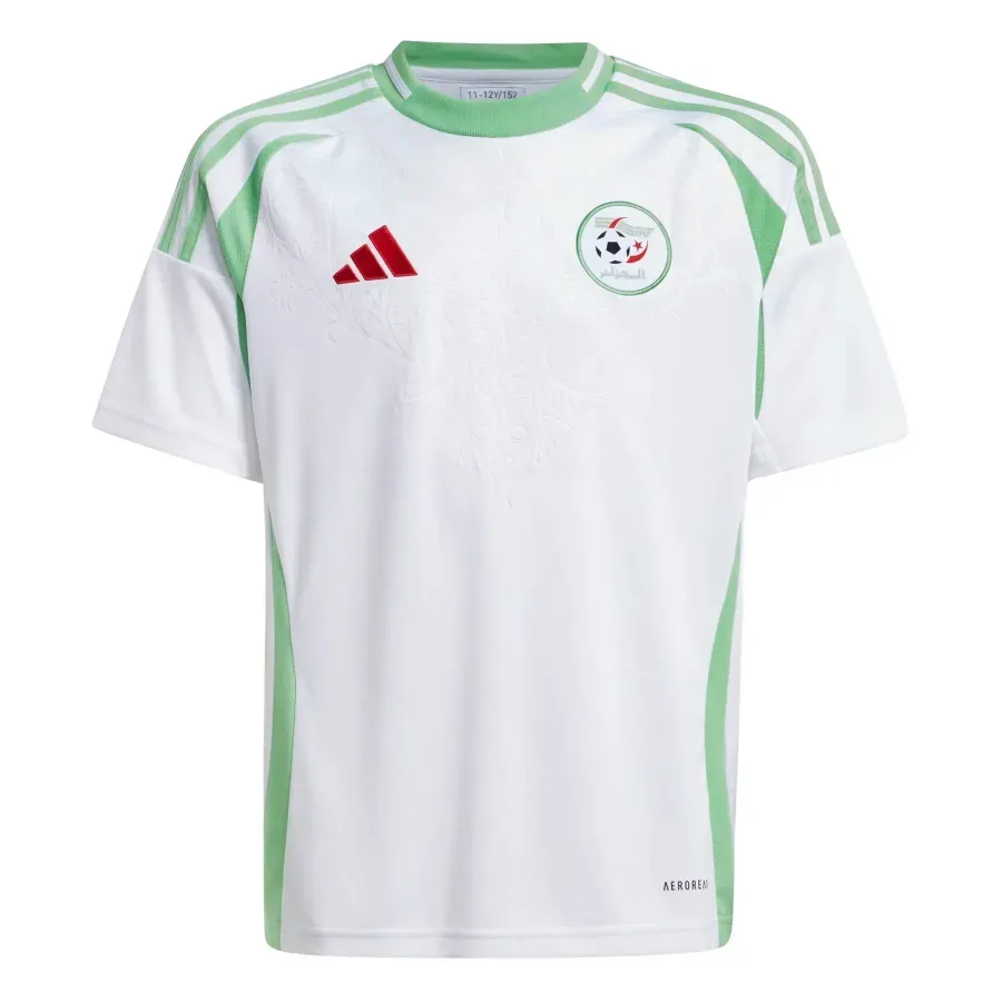 Maillot Domicile enfant Algerie 2025-2026 — Blanc