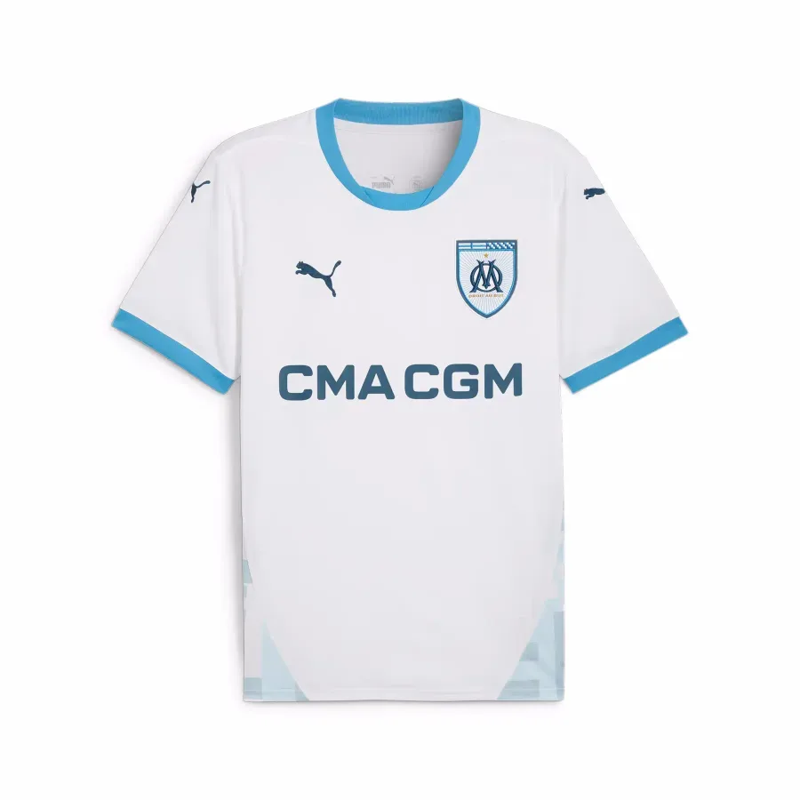 Maillot Domicile Om 2024-2025 — Blanc