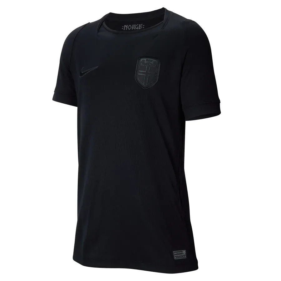 Maillot Extérieur enfant Norvege 2026-2027 — Noir