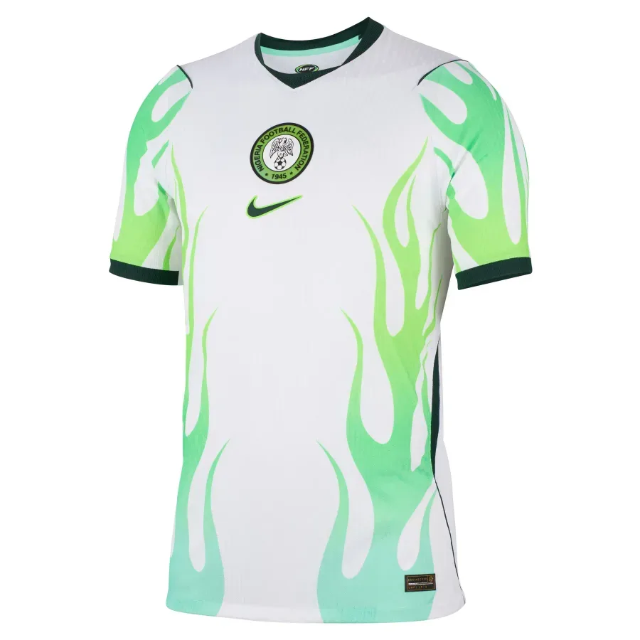 Maillot Extérieur Authentique Nigeria 2026-2027 — Blanc