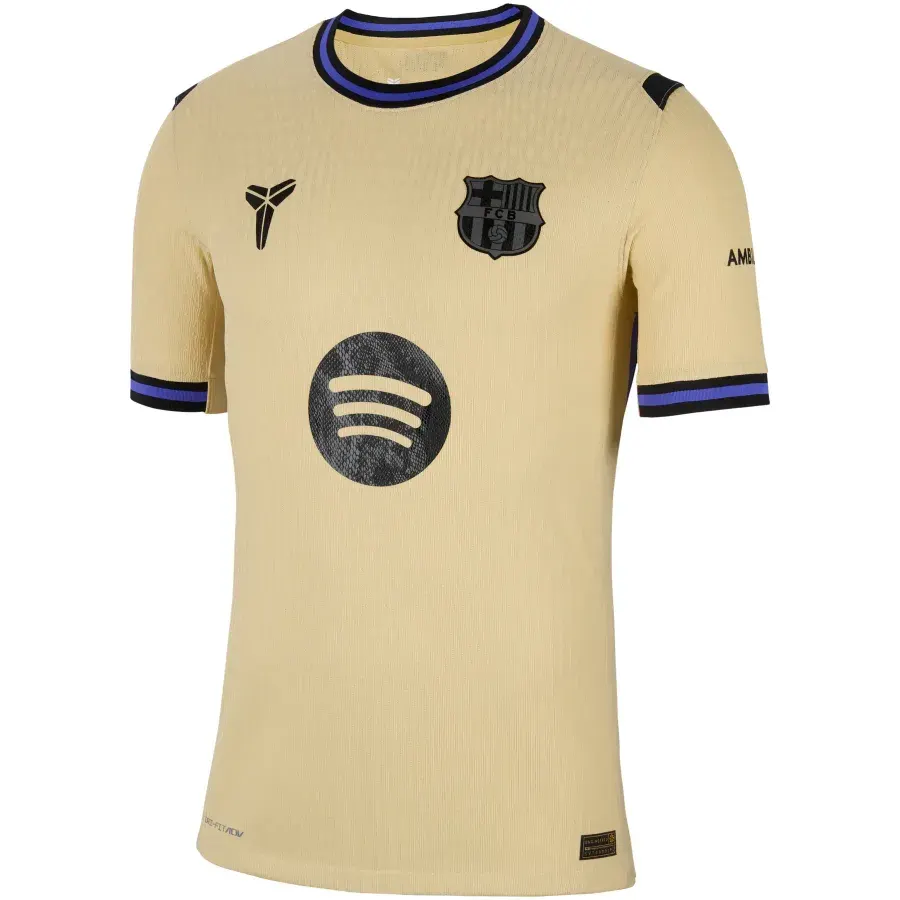 Maillot Extérieur Authentique Fc Barcelone 2025-2026 — Jaune