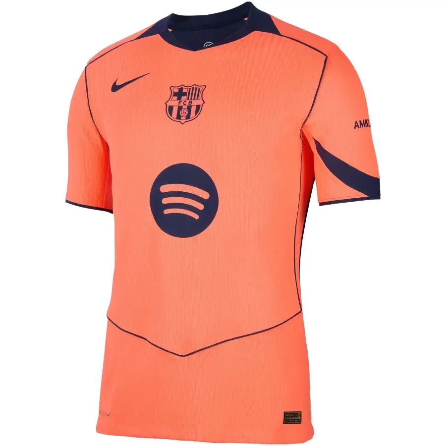 Maillot Third Fc Barcelone 2025-2026 — Orange