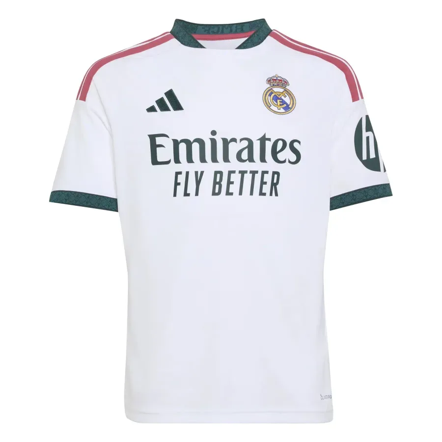 Maillot Domicile enfant Real Madrid 2026-2027 — Blanc