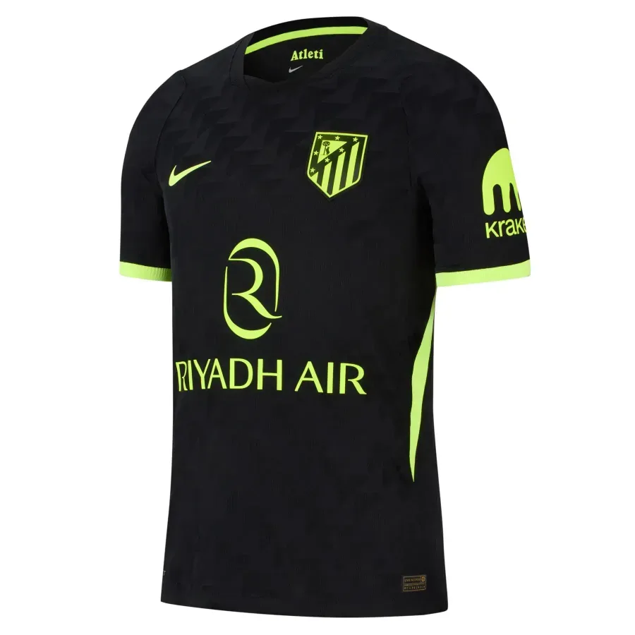 Maillot Extérieur Authentique Atletico Madrid 2026-2027 — Noir