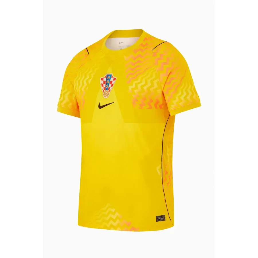 Maillot Gardien Croatie 2026-2027 — Jaune