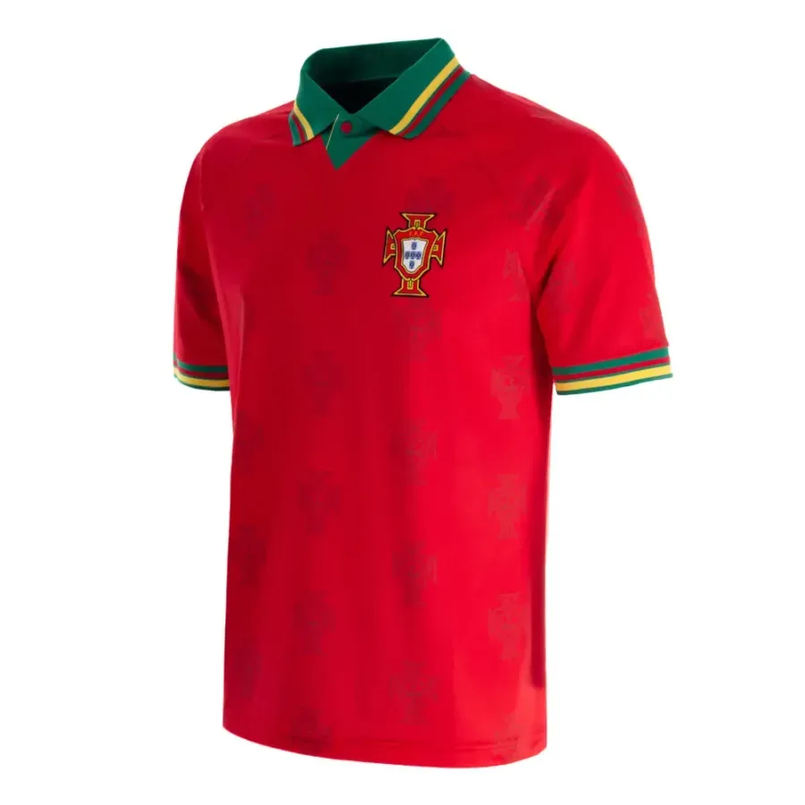 Maillot Domicile Portugal 1995-1996 — Rouge