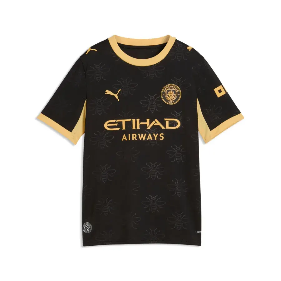 Maillot Extérieur enfant Manchester City 2026-2027 — Noir