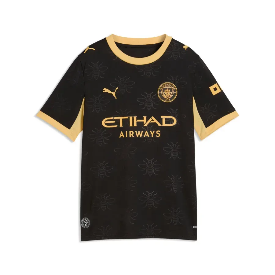 Maillot Extérieur enfant Manchester City 2026-2027 — Noir
