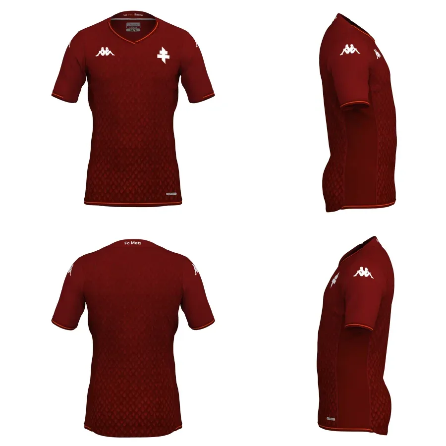 Maillot Domicile Fc Metz 2023-2024 — Rouge
