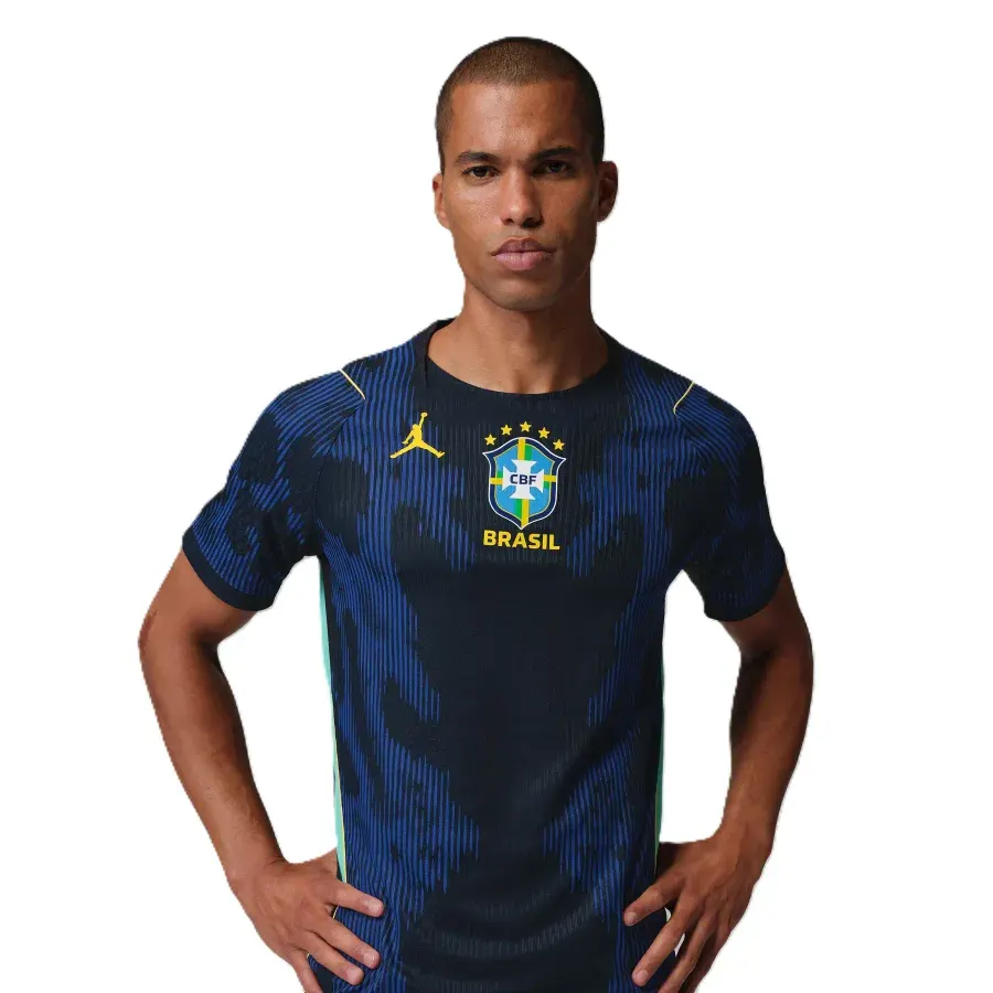 Maillot Extérieur Authentique Bresil 2026-2027 — Bleu