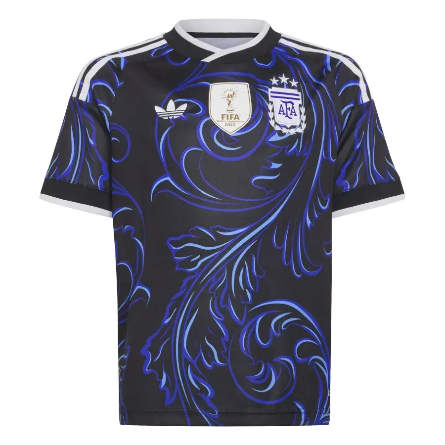 Maillot Extérieur enfant Argentine 2026-2027 — Noir
