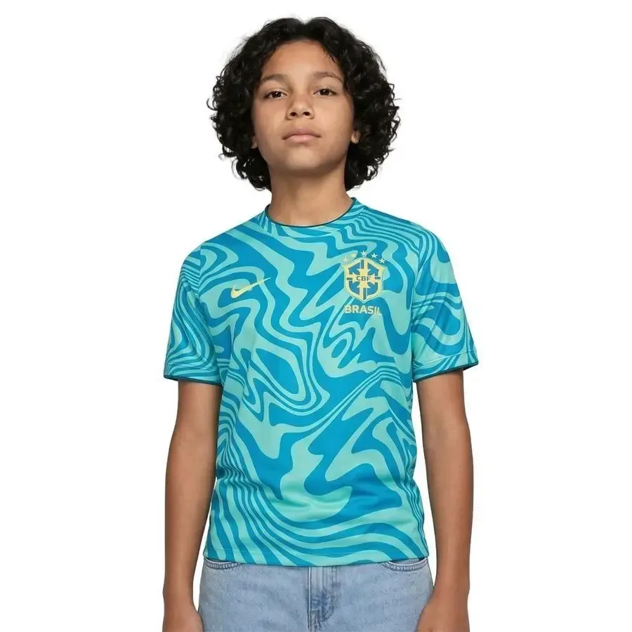 Maillot enfant Bresil 2026-2027 — Vert