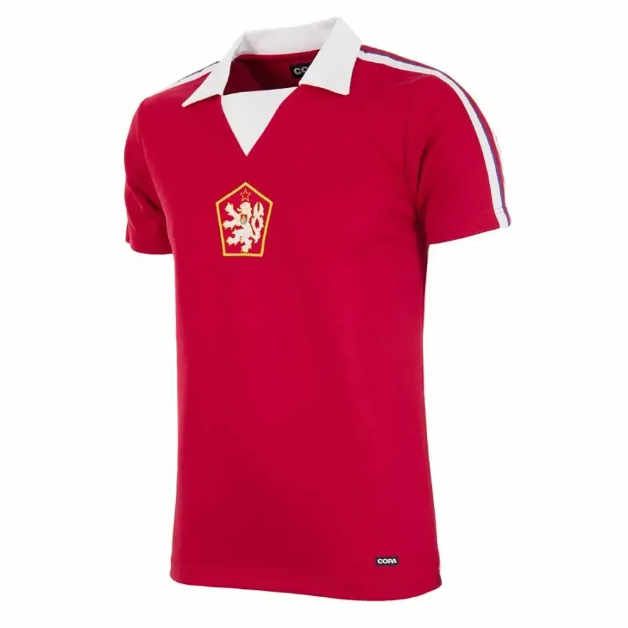 Maillot Tchecoslovaquie 1976-1977 — Rouge