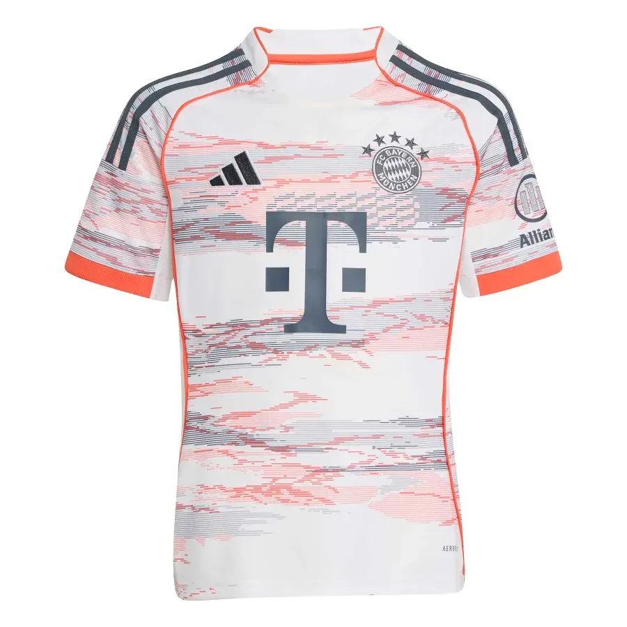 Maillot Extérieur enfant Bayern Munich 2025-2026 — Blanc