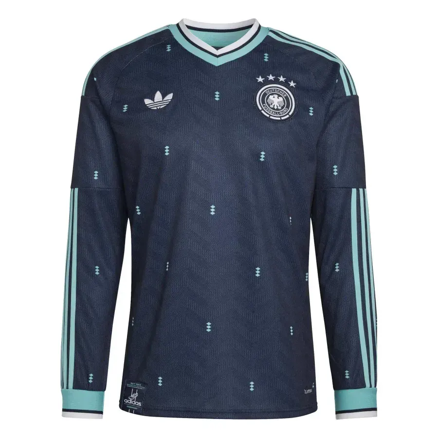 Maillot Extérieur manches longues Allemagne 2026-2027 — Bleu
