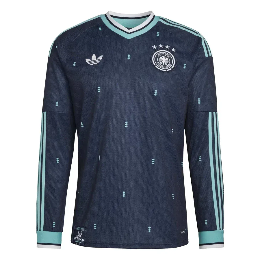 Maillot Extérieur manches longues Allemagne 2026-2027 — Bleu