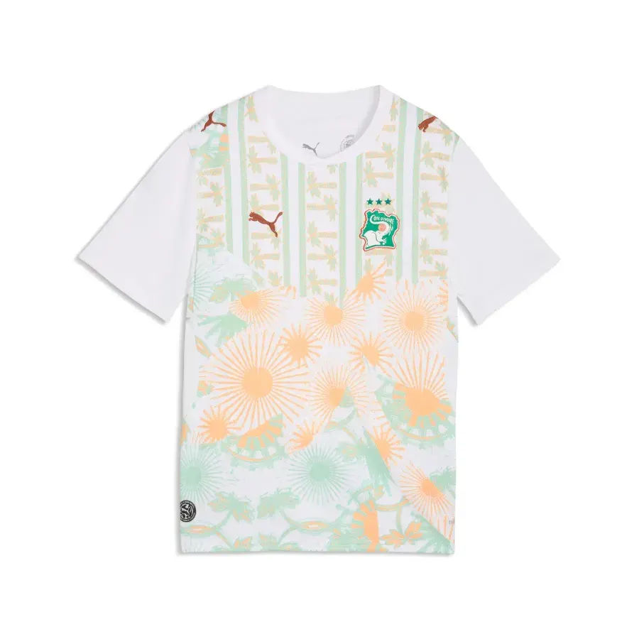 Maillot Extérieur enfant Cote Divoire 2026-2027 — Blanc