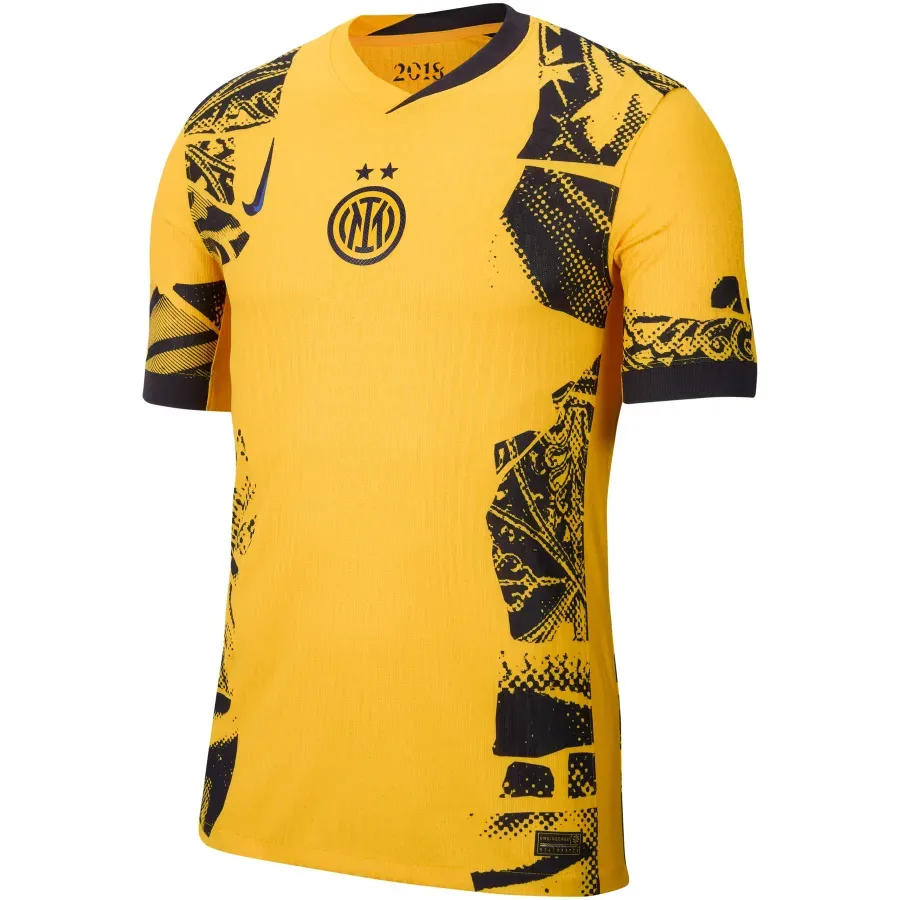 Maillot Third Authentique Inter Milan 2024-2025 — Jaune