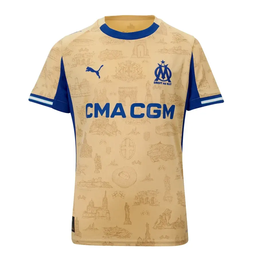 Maillot enfant Om 2025-2026 — Doré