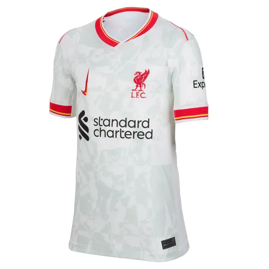 Maillot Third enfant Liverpool 2024-2025 — Blanc