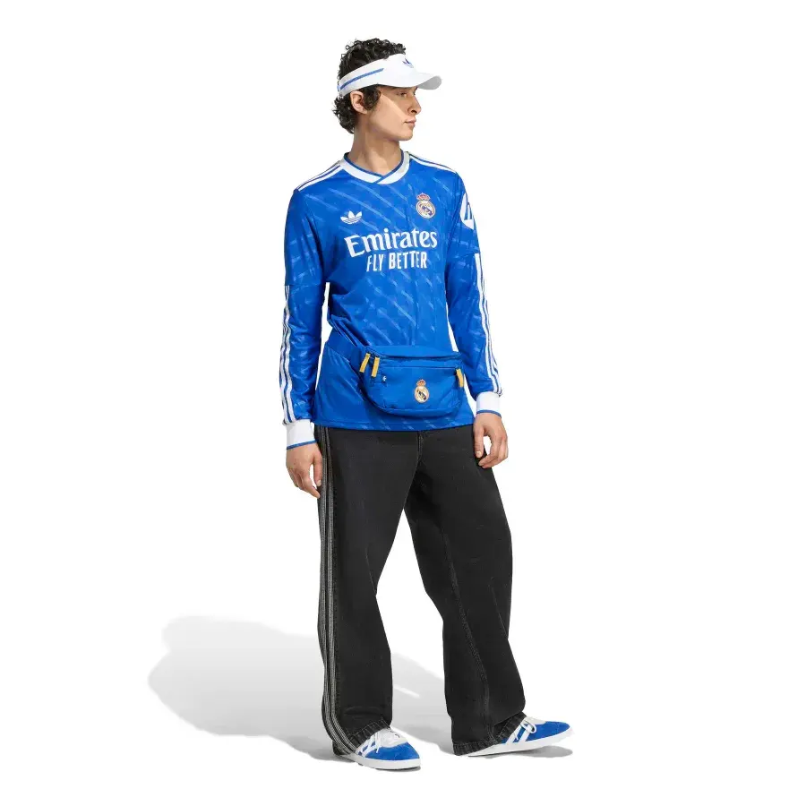 Maillot Third manches longues Real Madrid 2025-2026 — Bleu