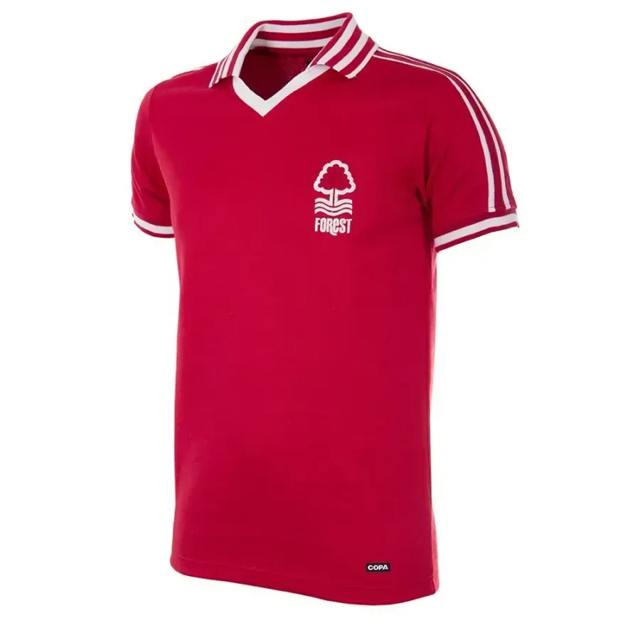 Maillot Domicile Nottingham Forest 1976-1977 — Rouge