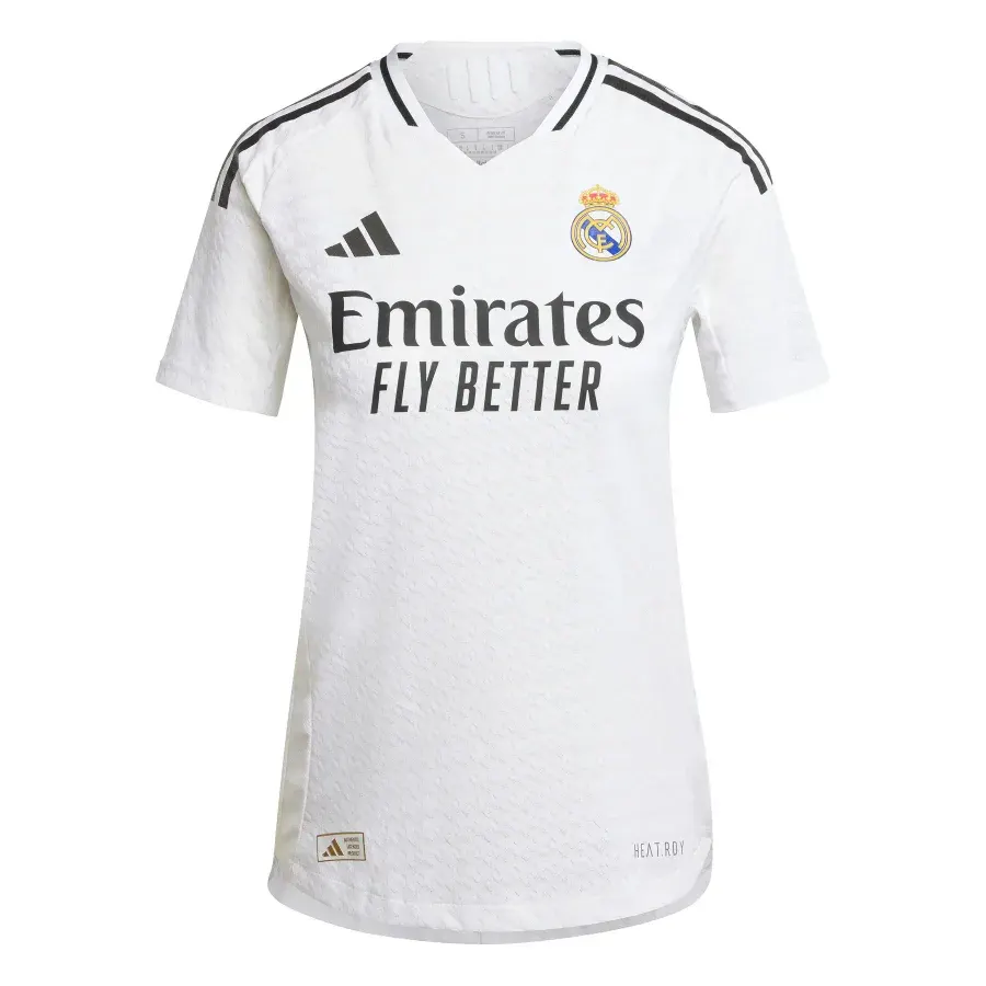 Maillot Domicile Authentique femme Real Madrid 2024-2025 — Blanc