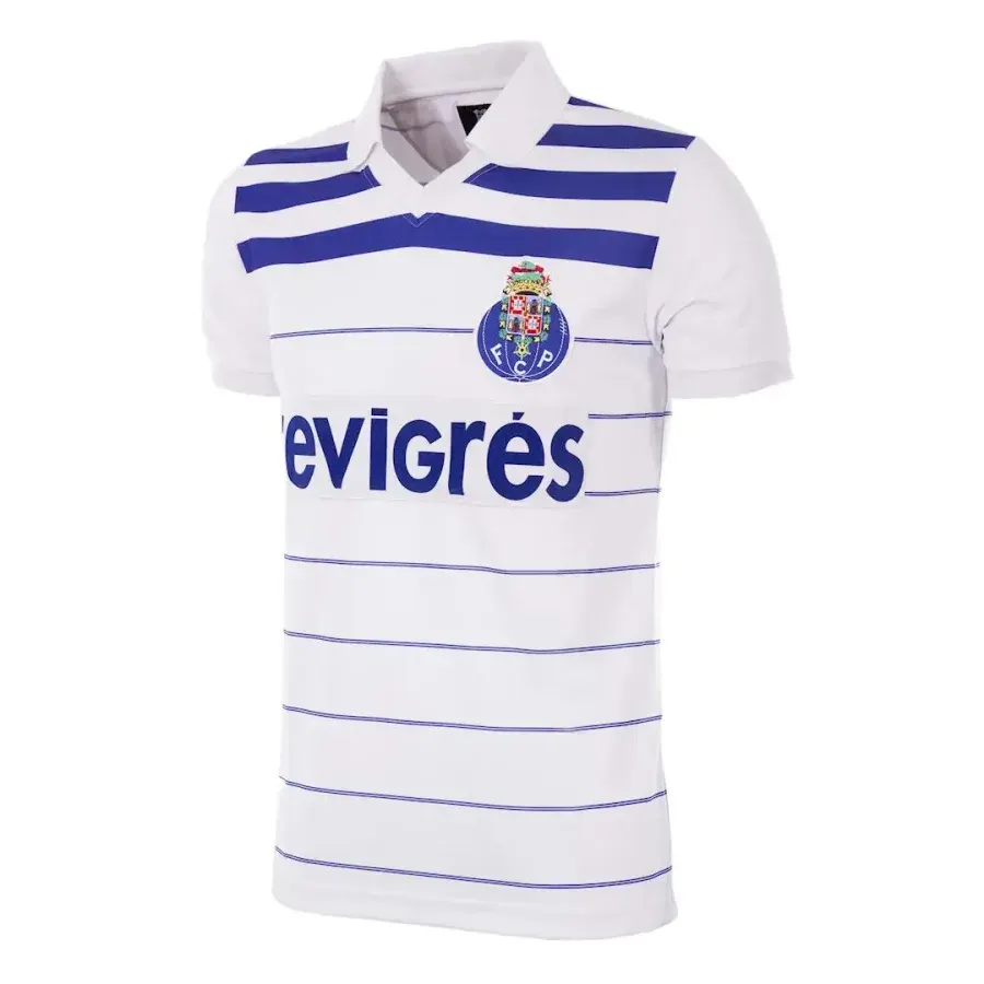 Maillot Extérieur Fc Porto 1985-1986 — Blanc