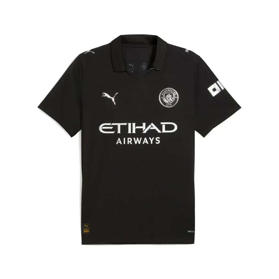 Maillot Extérieur Manchester City 2025-2026 — Noir