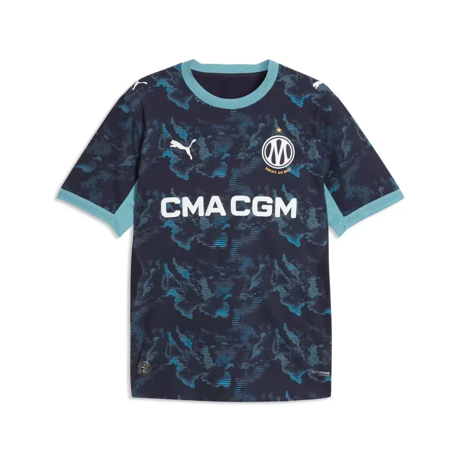 Maillot Extérieur Authentique Om 2026-2027 — Bleu