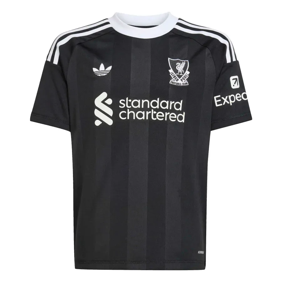 Maillot Third enfant Liverpool 2025-2026 — Noir