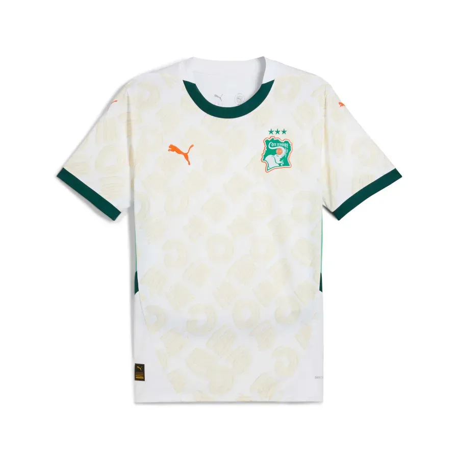 Maillot Extérieur Cote Divoire 2025-2026 — Blanc