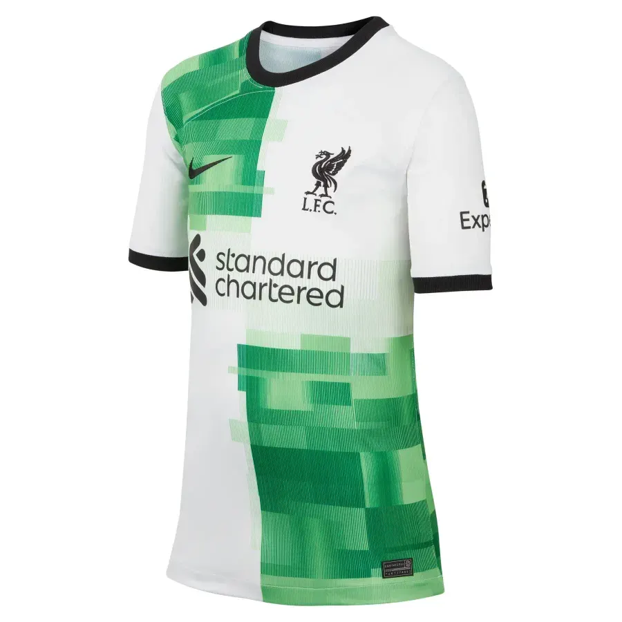 Maillot Extérieur enfant Liverpool 2023-2024 — Blanc