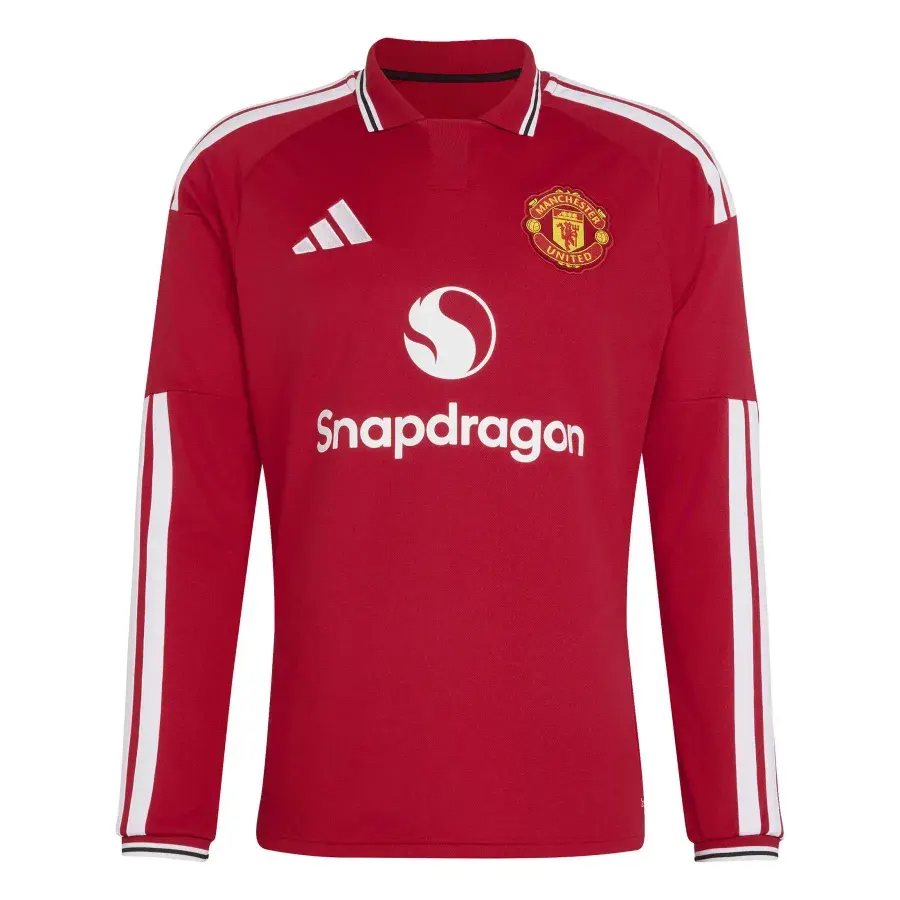 Maillot Domicile manches longues Manchester United 2026-2027 — Rouge