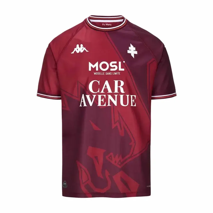 Maillot Domicile enfant Fc Metz 2024-2025 — Rouge