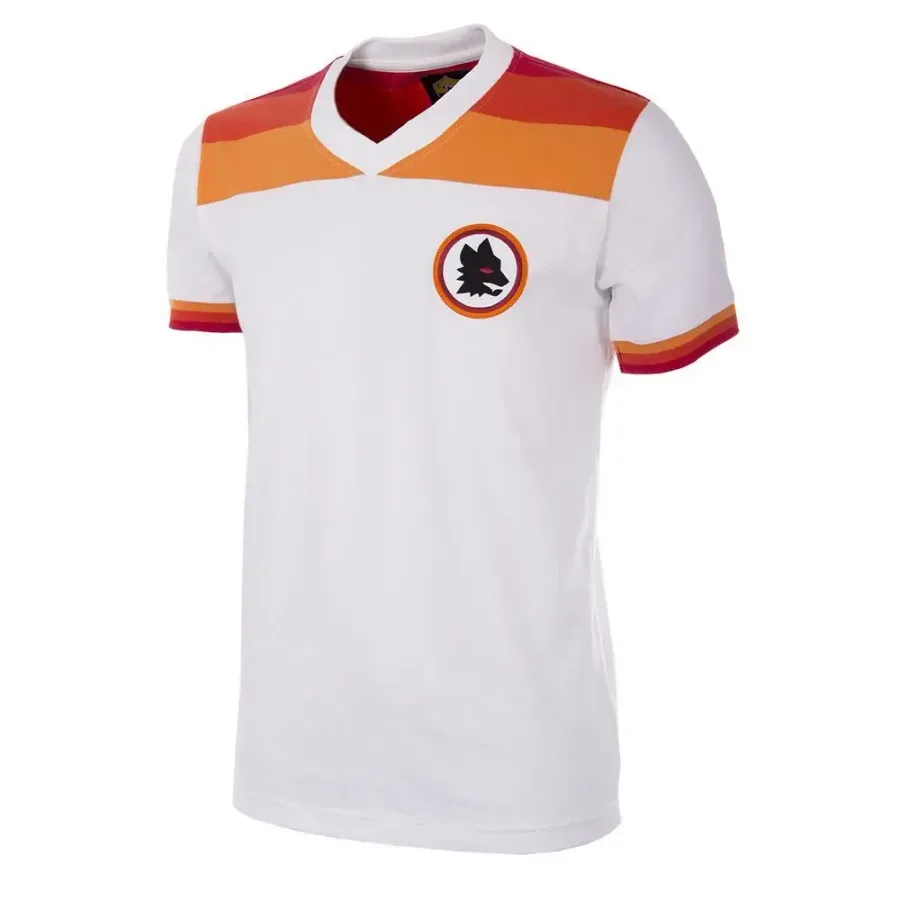 Maillot Extérieur As Roma 1978-1979 — Blanc