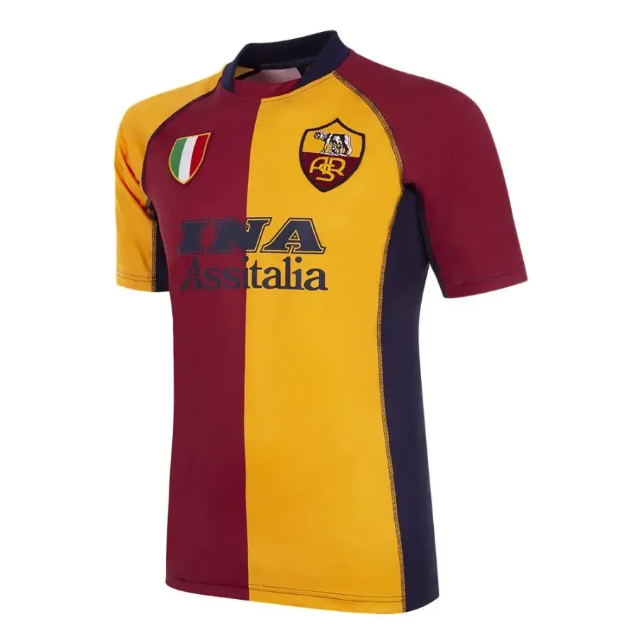 Maillot As Roma 2001-2002 — Rouge