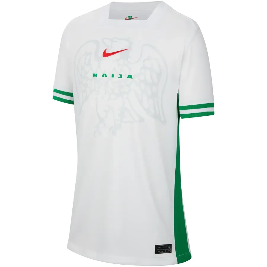 Maillot Domicile enfant Nigeria 2024-2025 — Blanc