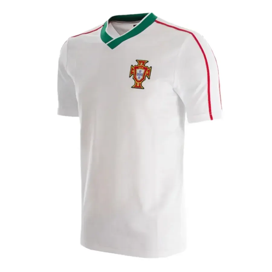 Maillot Extérieur Portugal 1986-1987 — Blanc