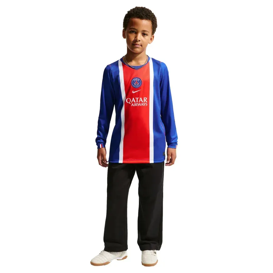 Maillot Domicile manches longues enfant Psg 2026-2027 — Bleu