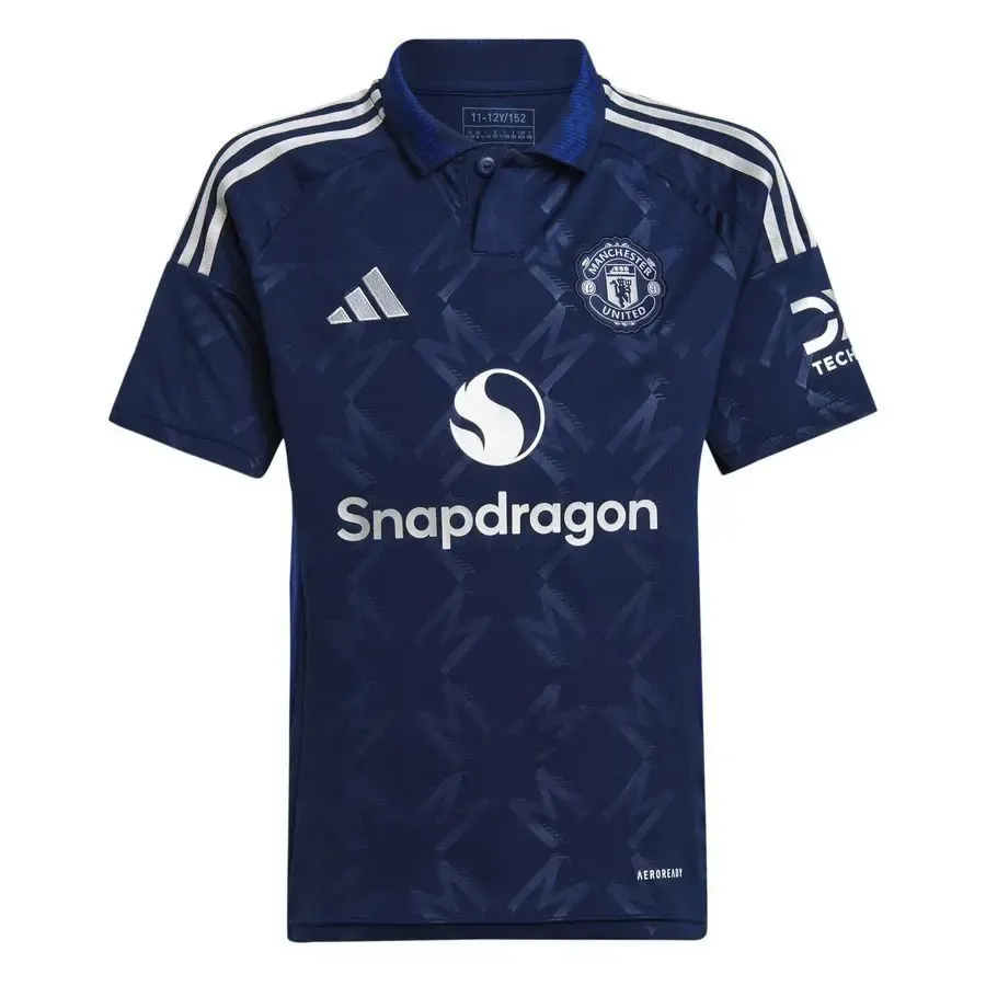 Maillot Extérieur enfant Manchester United 2024-2025 — Bleu