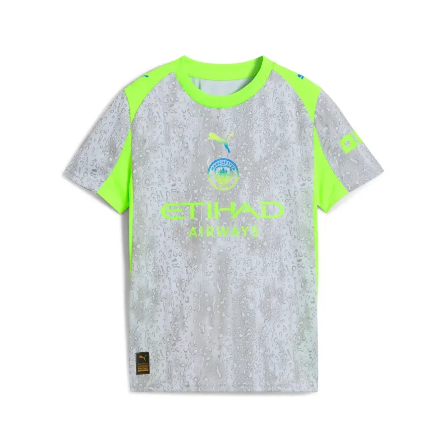 Maillot Third enfant Manchester City 2025-2026 — Bleu