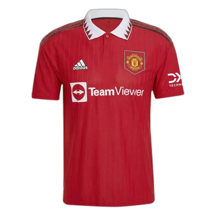 Maillot Domicile Authentique Manchester United 2022-2023 — Rouge