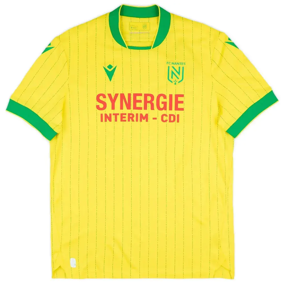 Maillot Domicile Fc Nantes 2025-2026 — Jaune