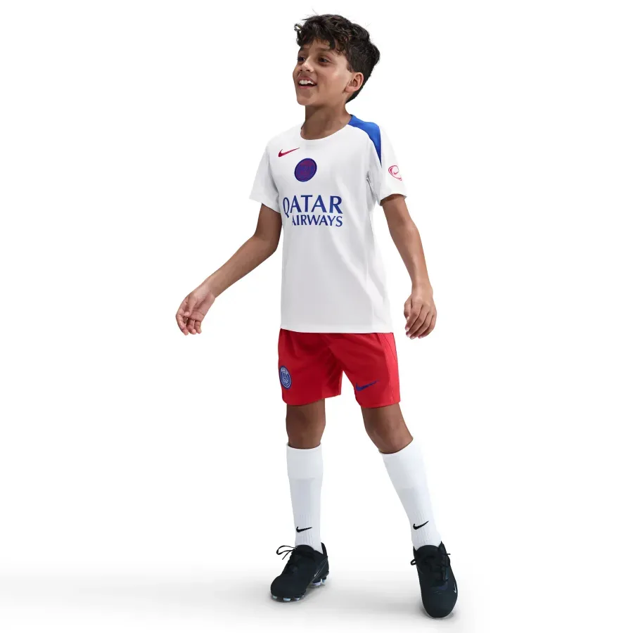 Maillot Third enfant Psg 2025-2026 — Blanc