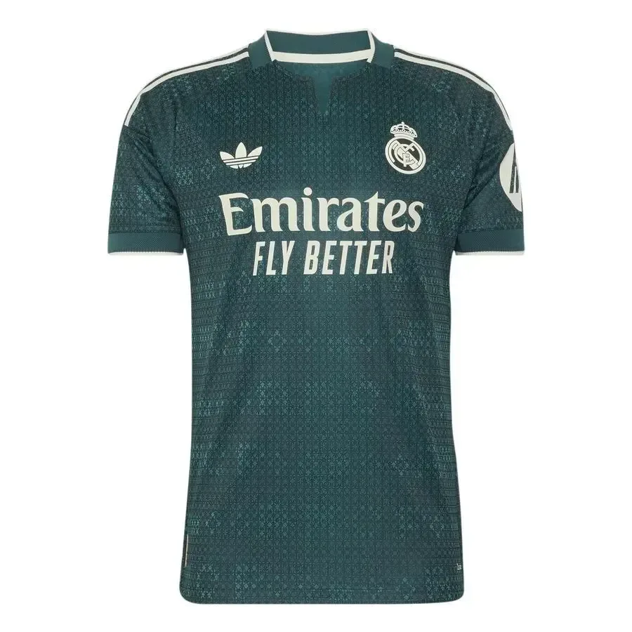 Maillot Extérieur Authentique Real Madrid 2026-2027 — Vert